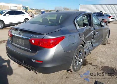 2015 Infiniti Q50 from USA, damaged, VIN JN1BV7AP5FM355930